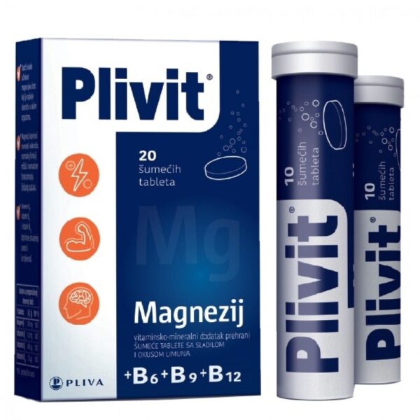 Plivit magnezij a20 effv.